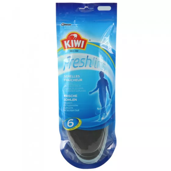 Lot de 6 semelles fraîcheur KIWI