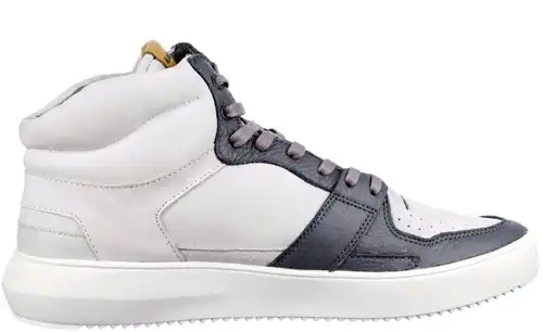 YG02 Blackstone wit/grijs combi - maat 47 veterboot wit/grijs combi - maat 47 Calandschoen