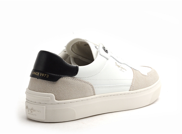 Pepe jeans basses homme camden street m  pms00008 blanc