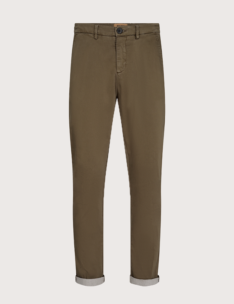 MOS MOSH PANTALON CHINO HOMME HUNT SOFT KAKI