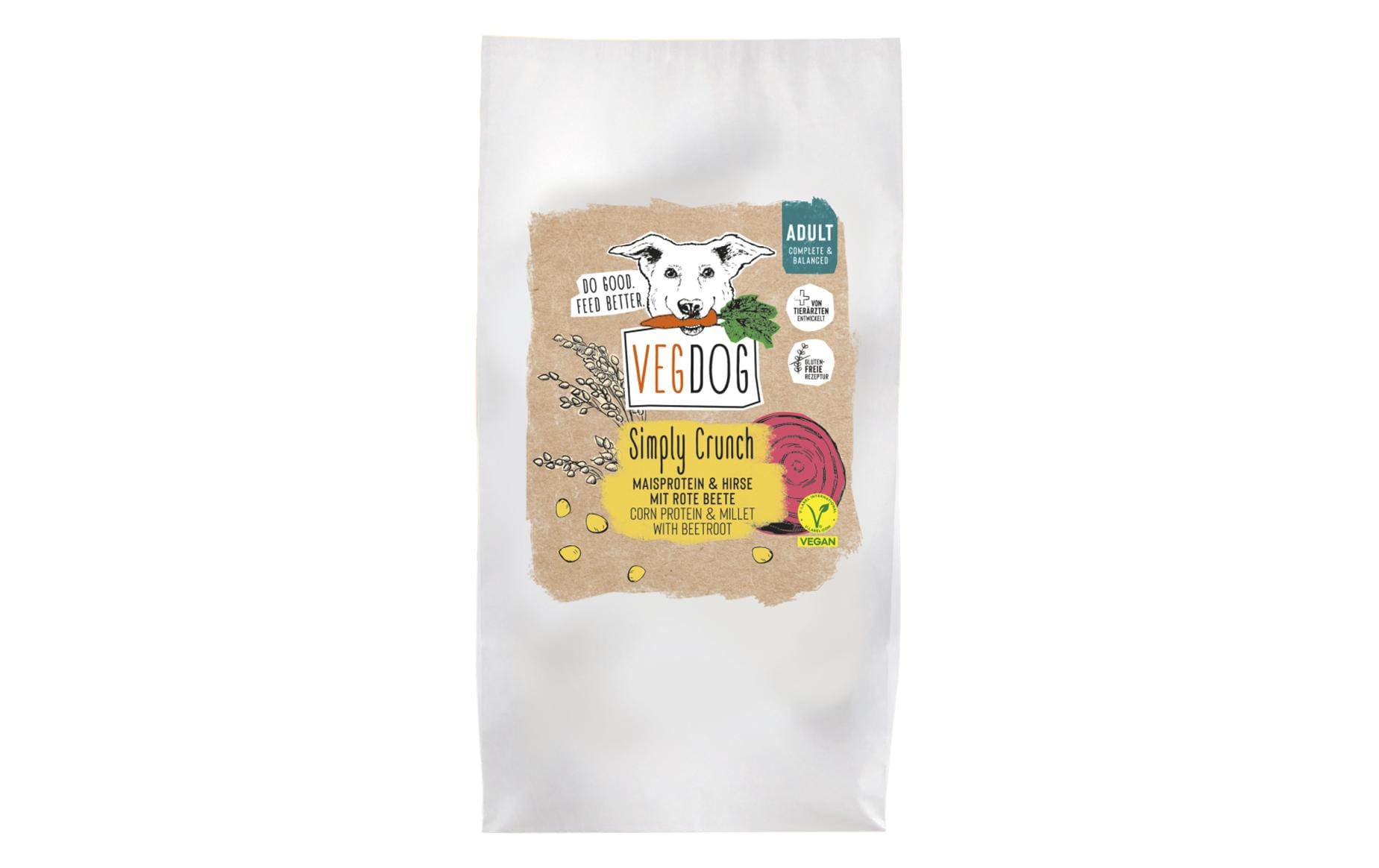 Trockenfutter Simply Crunch 2 kgHypoallergenes Alleinfuttermittel für ausgewachsene Hunde