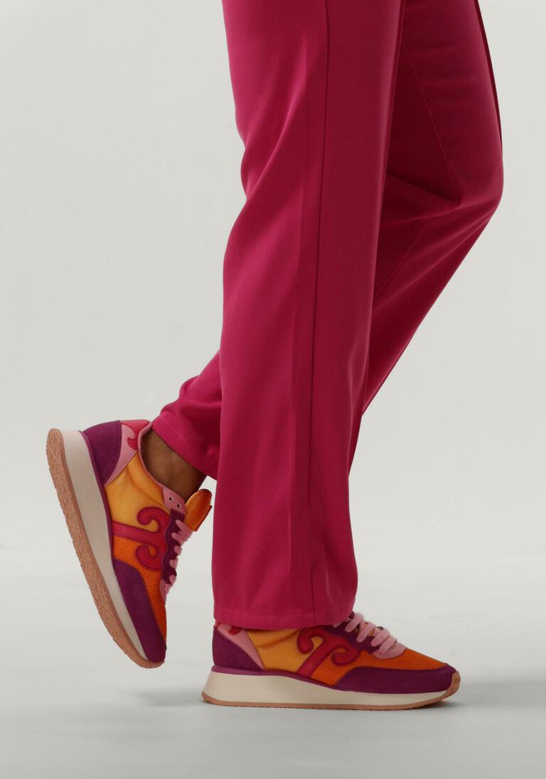 WUSHU oranje wushu lage sneakers master sport