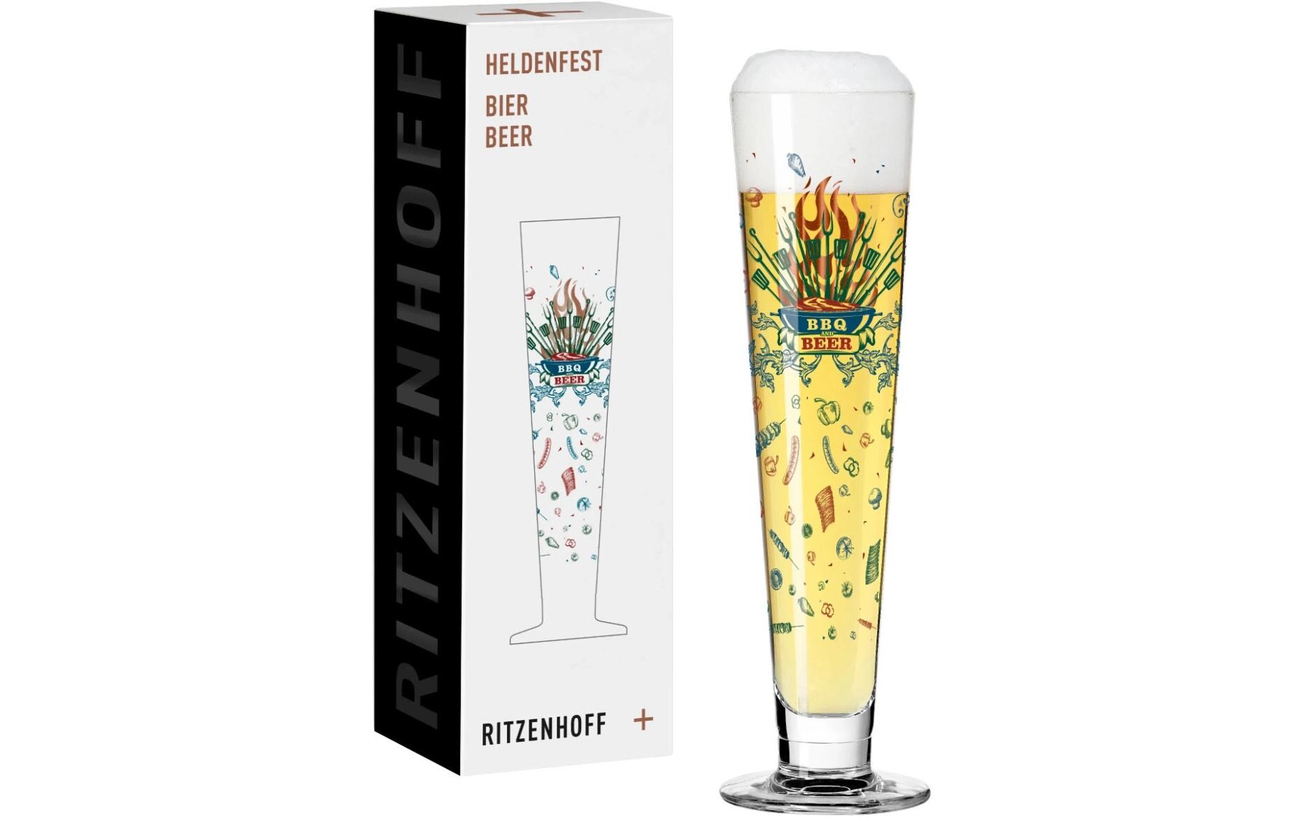 Bierglas Heldenfest No 14. 385 ml, 1 StückGlas für Pilsbier