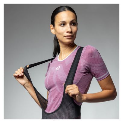 Cuissard à Bretelles Femme Alé Stones Cargo Bordeaux