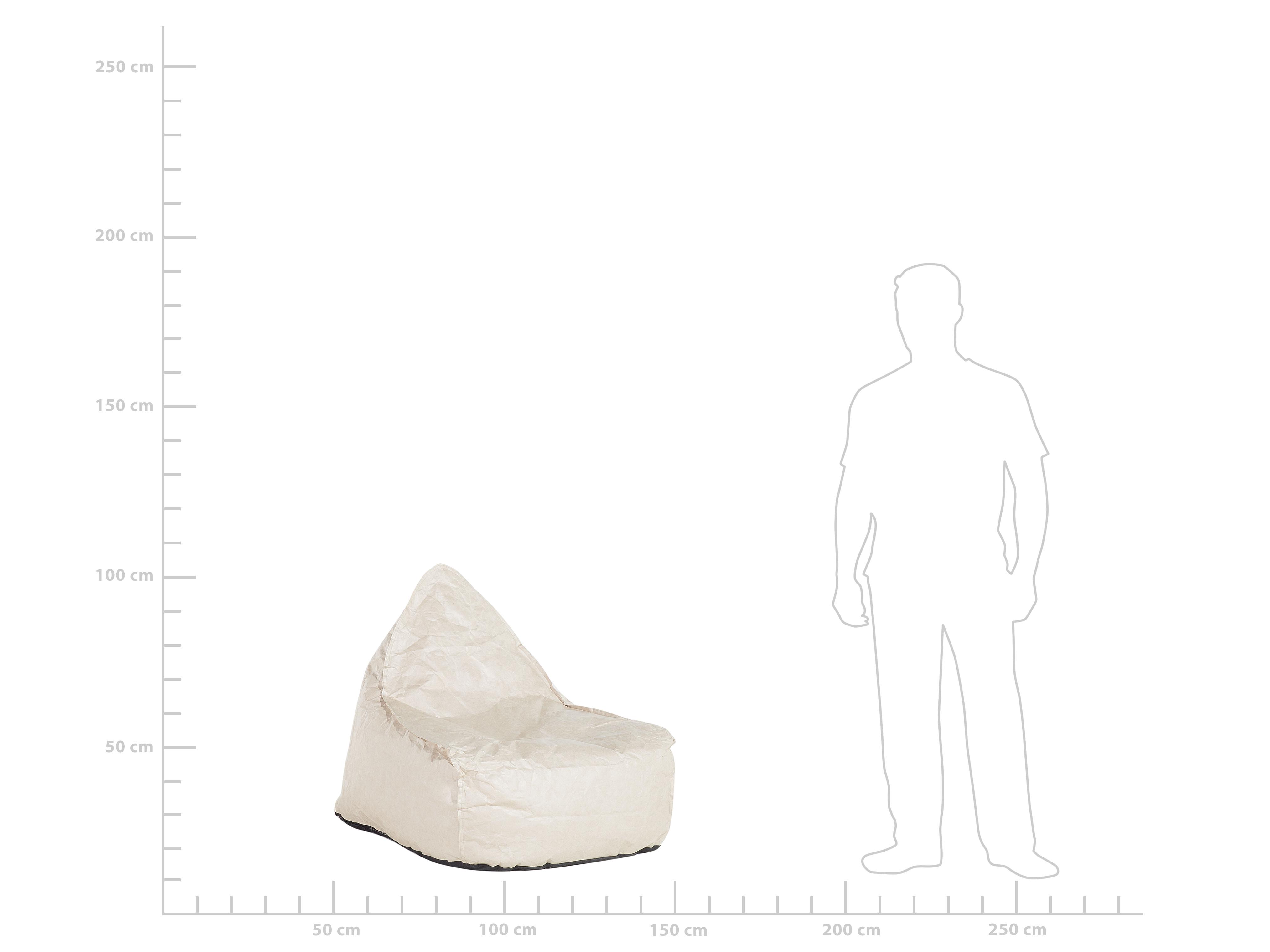 Zitzak 200 L DROP 63 cm 75 cm Lichtbeige