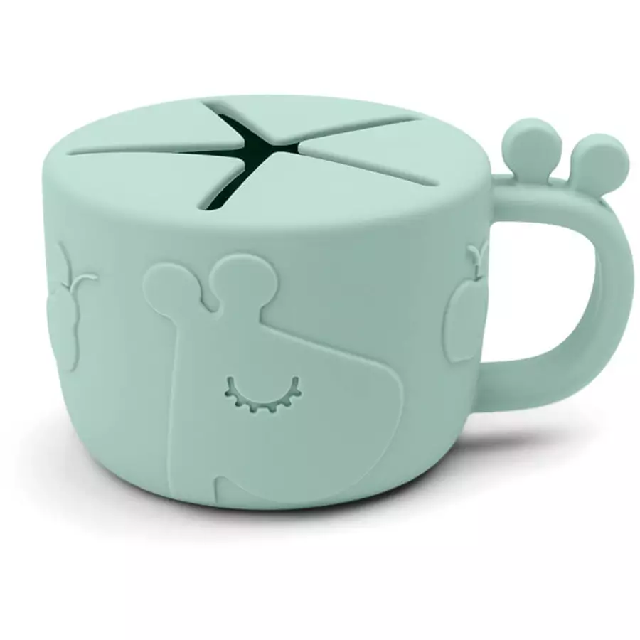 Done by Deer™ Snackbecher Peekaboo Raffi Blau