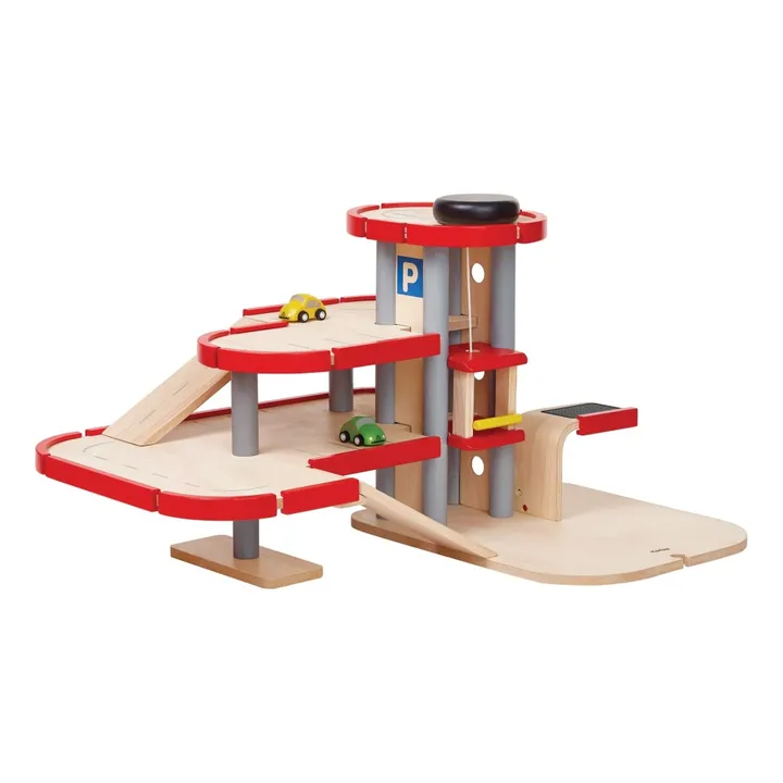 Plan Toys Mon nouveau grand garage en bois