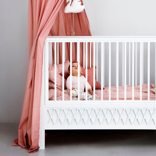 Cam Cam Copenhagen Harlequin Babybed 60 x 120 cm White