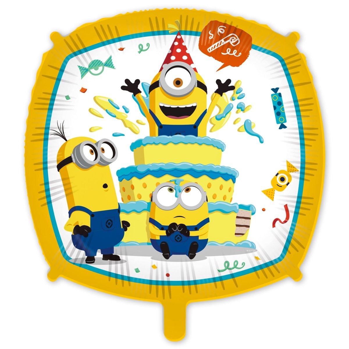 Minions Helium Ballon Folie Leeg 46cm