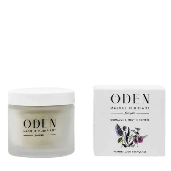 Oden Masque Purifiant à la Guimauve et à la Menthe Poivrée 125ml