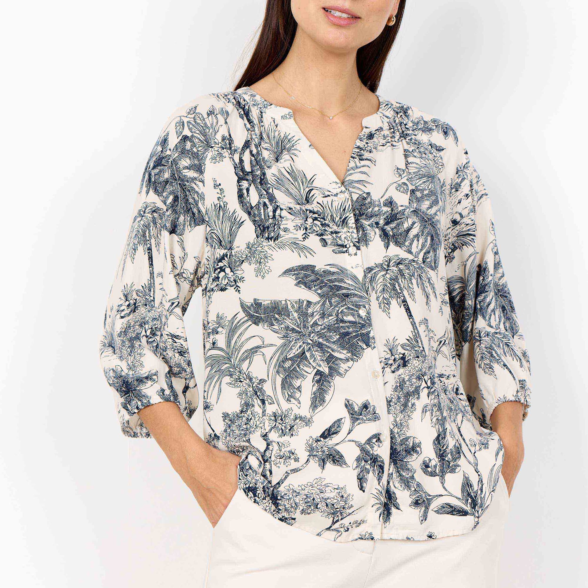 Blouse Femme ecru