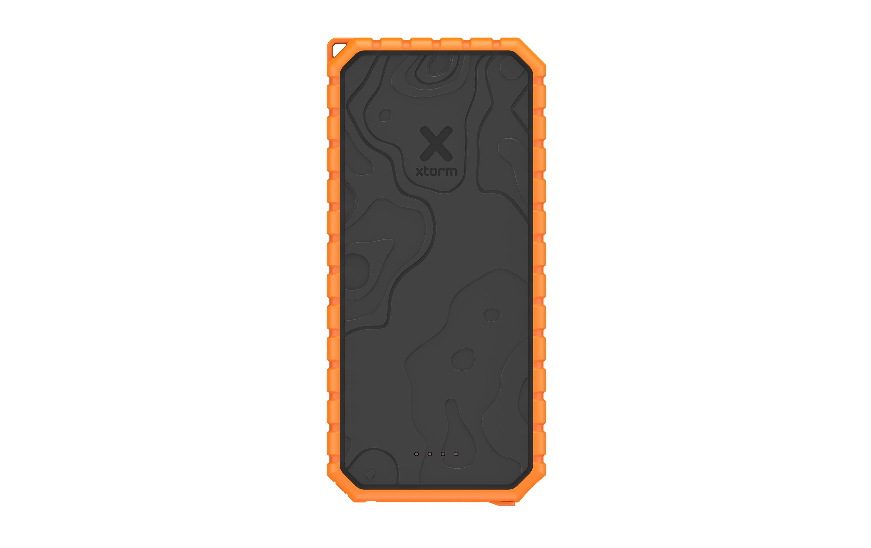Powerbank XR202 20000 mAhMobiler, schnellladefähiger Zusatzakku mit vier USB-Ladebuchsen
