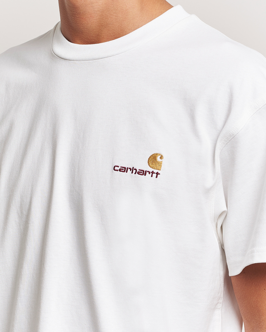 Carhartt WIP American Script Short Sleeve T-Shirt White