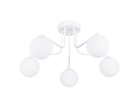 SOLLUX LIGHTING - Lustre astral 5 blanc