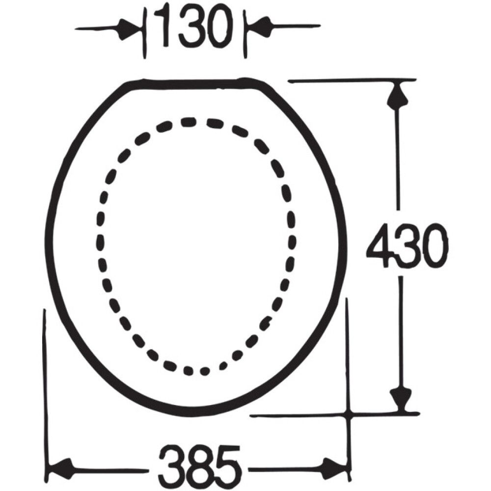 TOALETTSETE GUSTAVSBERG 315 HVIT