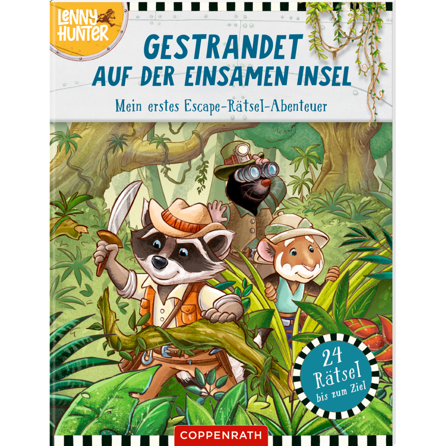 COPPENRATH Lenny Hunter: Gestrandet auf der eins. Insel (Escape-Rätsel)