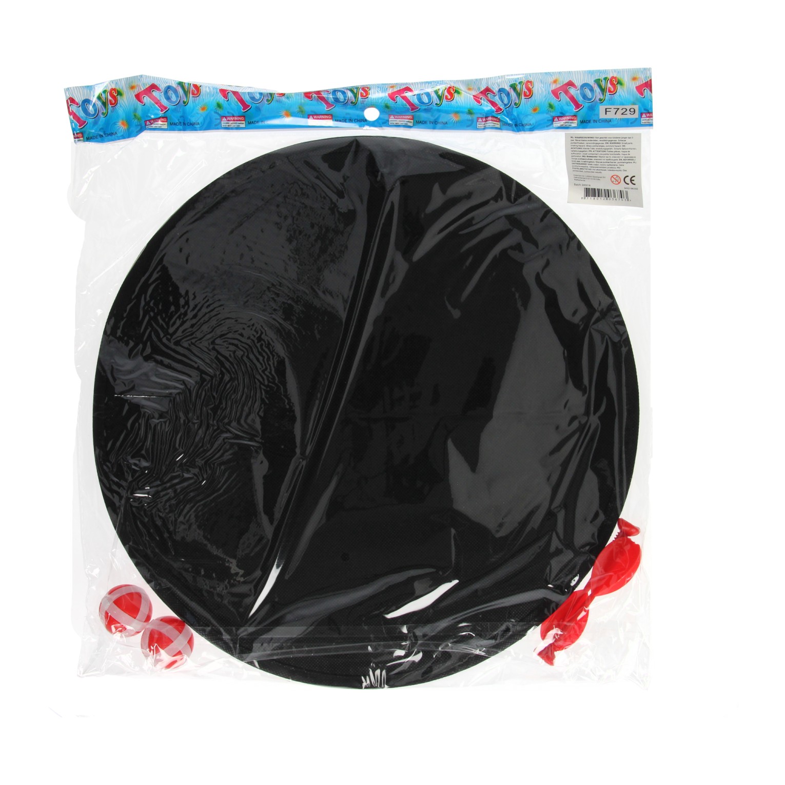 Dartspel Klittenband, 36cm