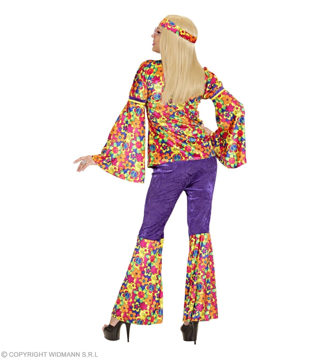 Hippie 60S Kostuum Dames Fluweel