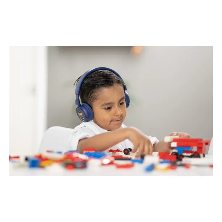 Buddyphones Casque audio enfant Pop Fun | Bleu nuit