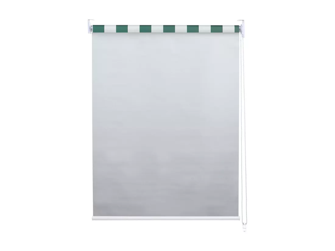 Store enrouleur de fenêtre blanche 60 x 0.03 x 230 cm 04_0004440