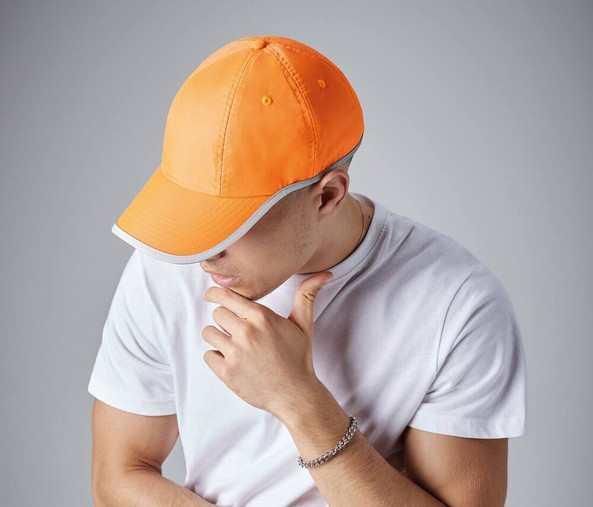 Beechfield BF035 - Casquette haute visibilité renforcée