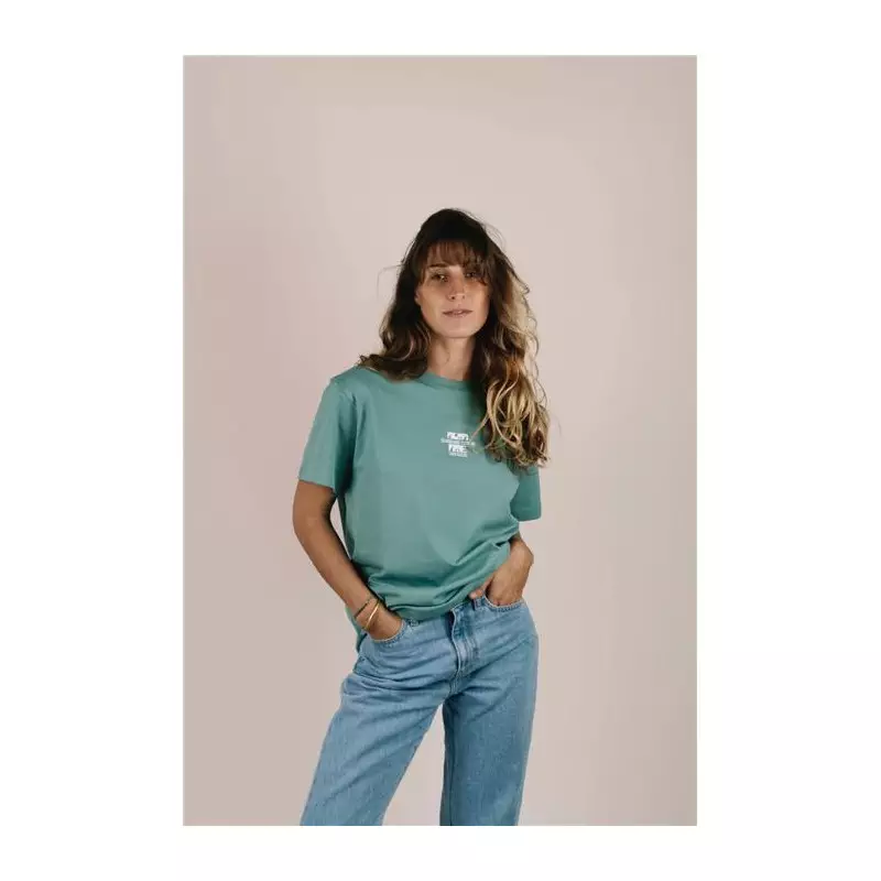 Teeshirt ALMANARRE CLOTHING Âme Salée Vert