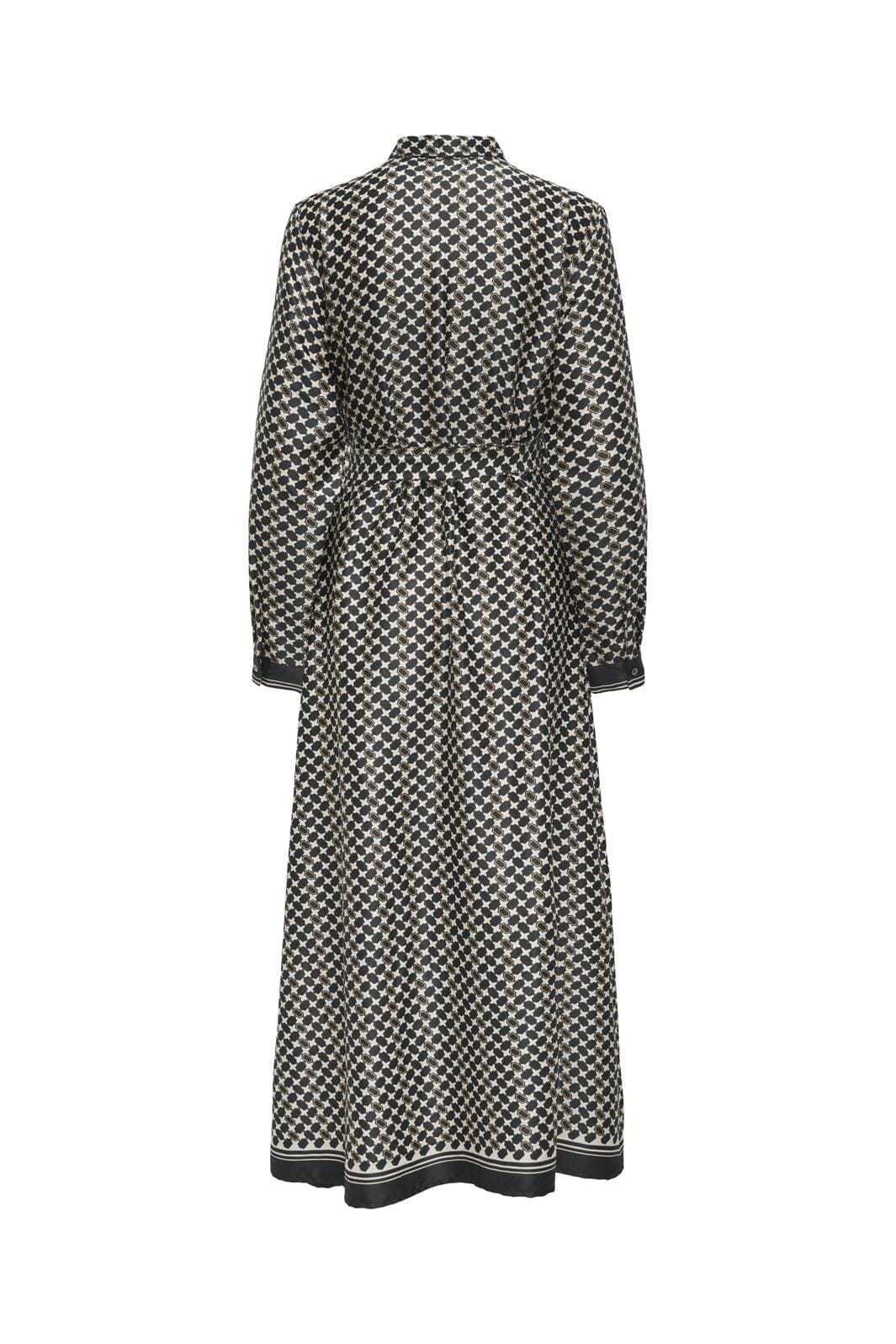 Only Onljane Life L/S Belt Shirt Dress 4662959 black chic me