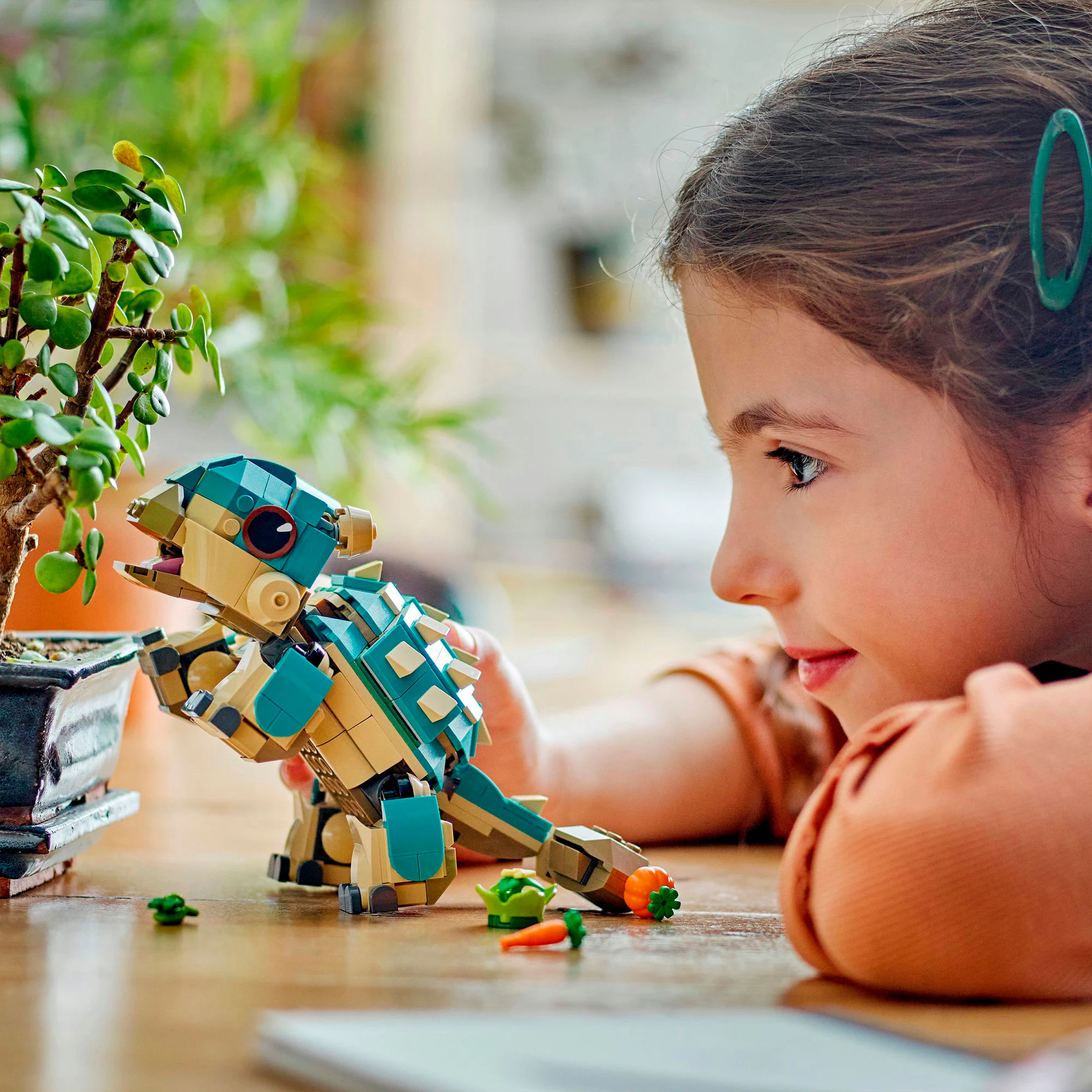 LEGO Konstruktionsspielzeug Jurassic World Baby Bumpy: Ankylosaurus