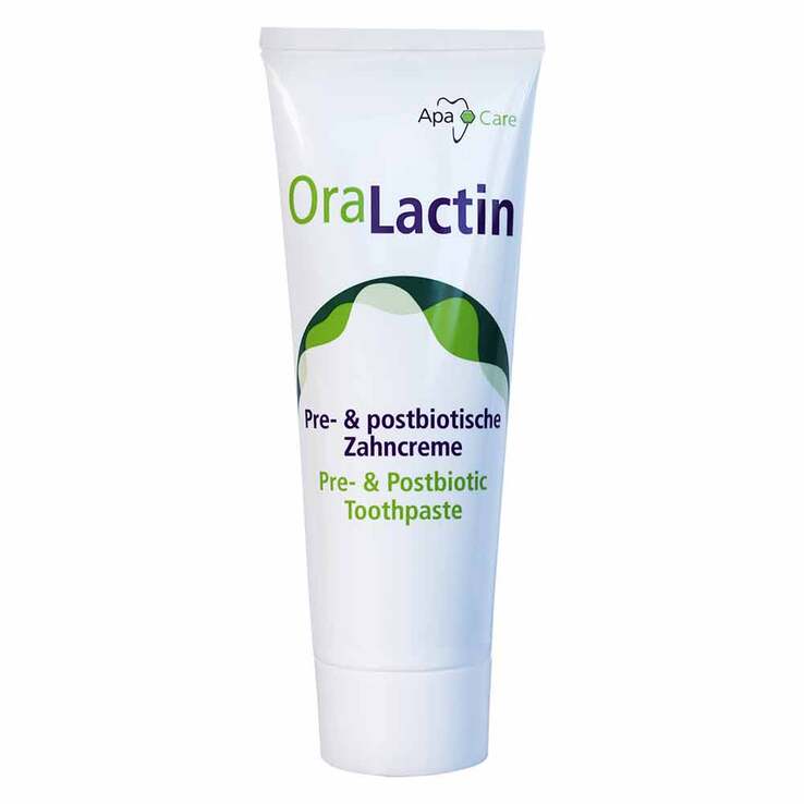 Oralactin pre- & postbiotische Zahncreme, 75 ml