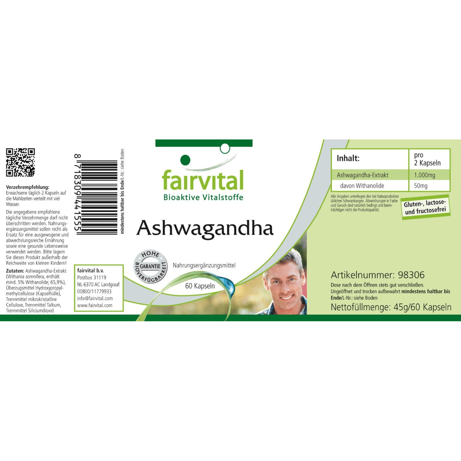 Ashwagandha (60 Kapseln)