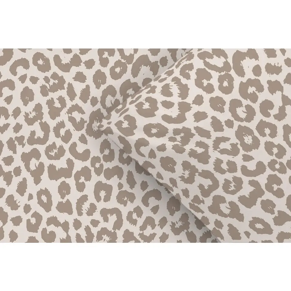 Dekbedovertrek Tobias - zand/taupe - 200x200/220 cm