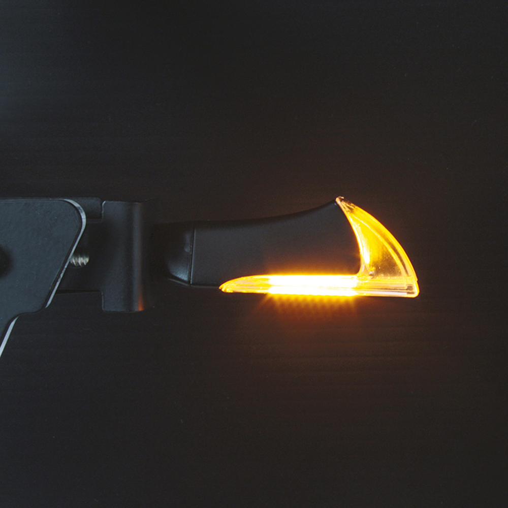 Chaft - Clignotants LED Cobbie Noir / Transparent