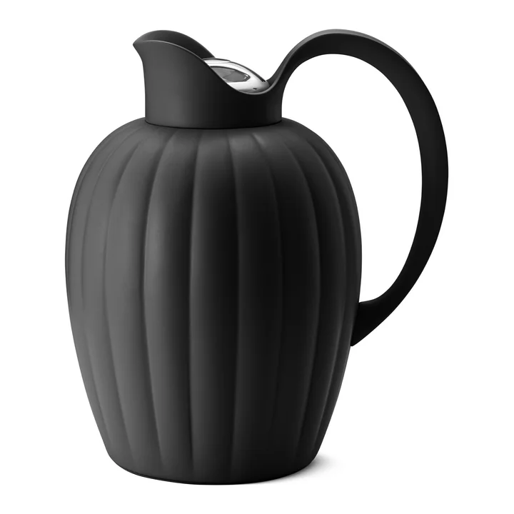 Georg Jensen - Bernadotte Thermoskanne, midnight black