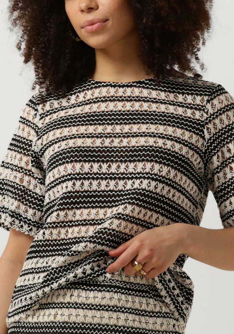 OBJECT zwarte object top objarthine s/s t-shirt