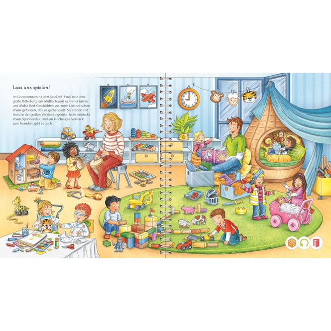 tiptoi® Buch - Mein Wörterbilderbuch - Kindergarten