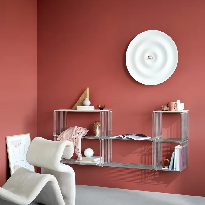 Montana - Panton Wire Extended Regal 25,7 cm, schwarz-rot