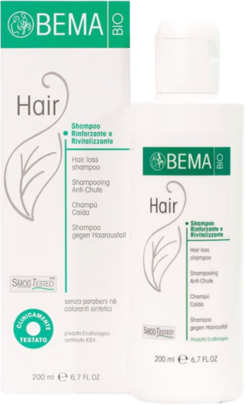 BEMA COSMETICI  Hair Anti-Haarausfall-Shampoo, 200 ml