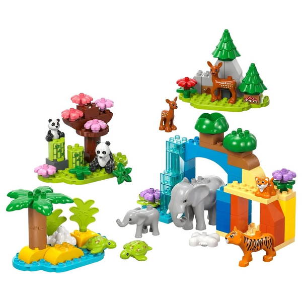 LEGO DuploLEGO Duplo   Wildtier Familien 3in1 Set