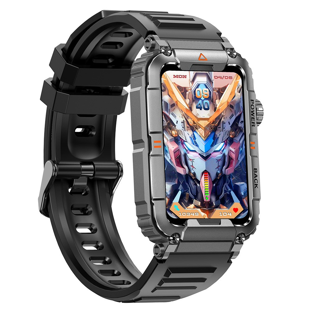 Fitness Tracker Smart Watch mit Herzfrequenz- / Blutdruckmessung und 1.57