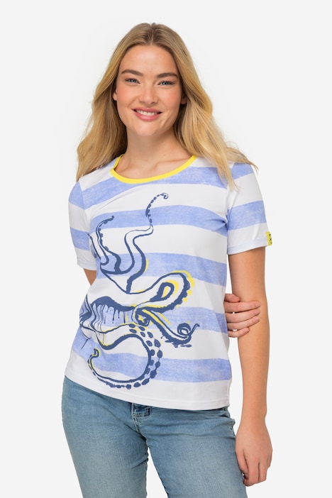 T-Shirt, Blockstreifen