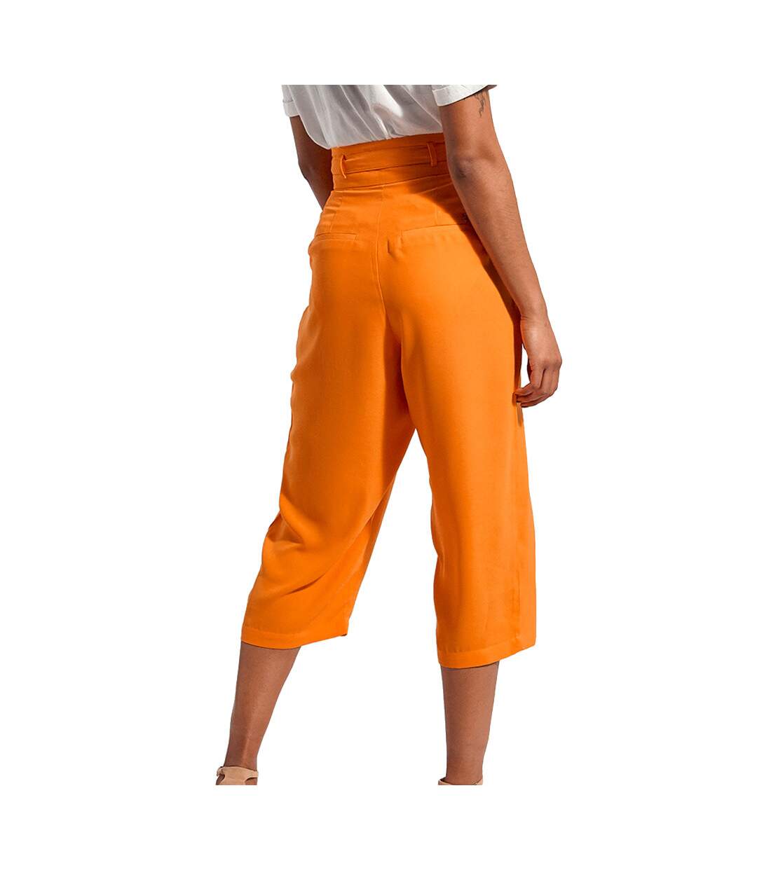 Pantacourt Orange Femme Kaporal Athea