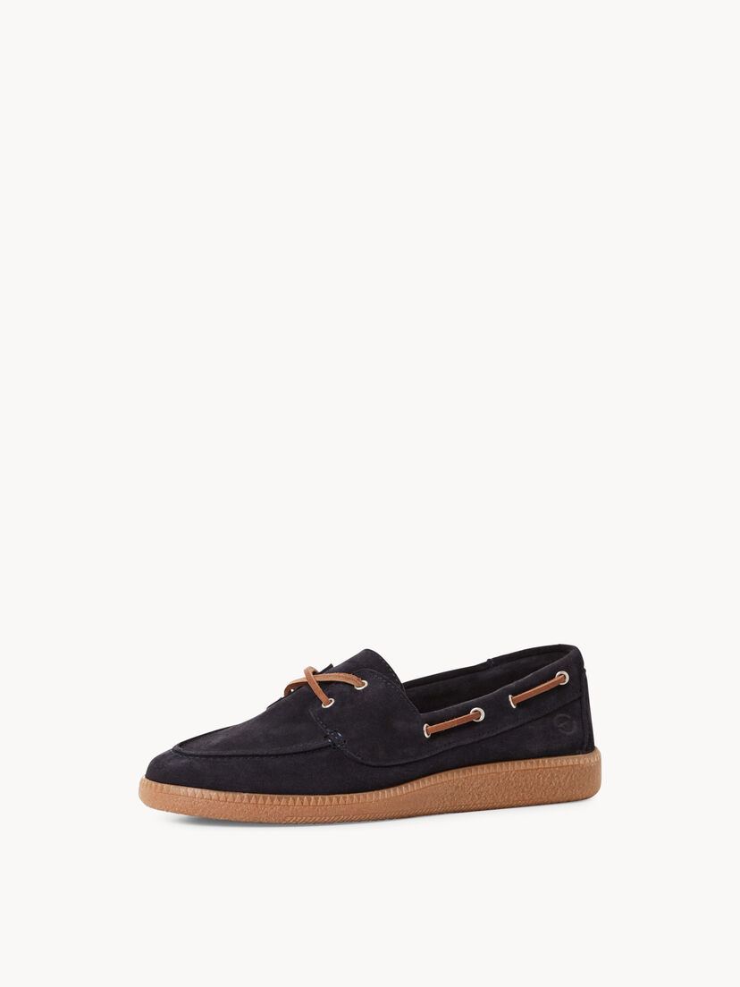 Leren Mocassin - blauw