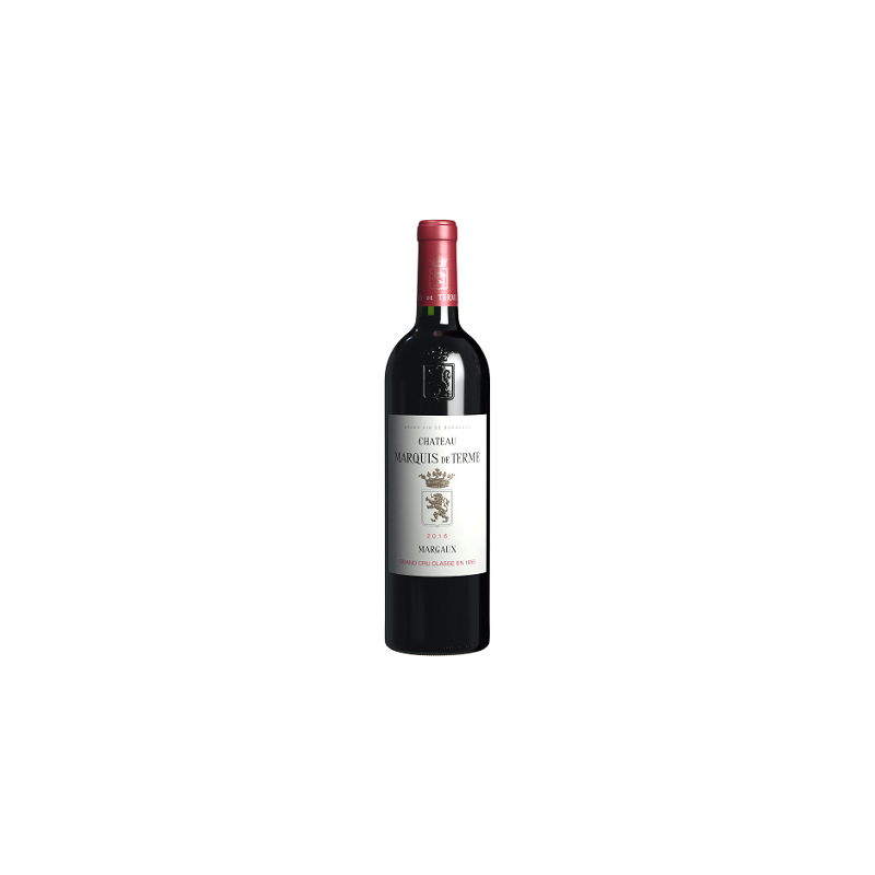Château MARQUIS DE TERME 2016 - Margaux - par Caisse bois de 6 bouteilles 75 cl