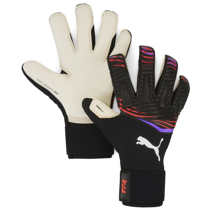 PUMA Gants de Gardien Future Pro SGC Unlimited - Noir/Glowing Red/Purple Glimmer