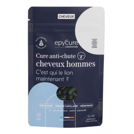 Epycure Laboratoire Complexe chute de cheveux hommes 1 mois