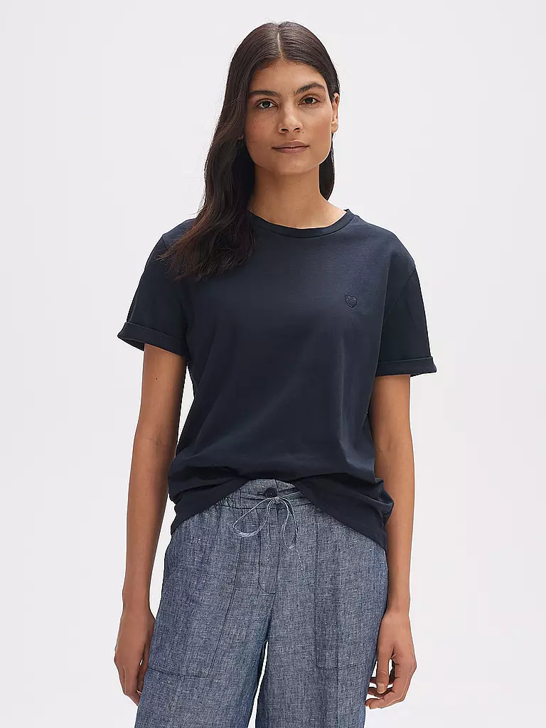 OPUS T-Shirt SERZ dunkelblau