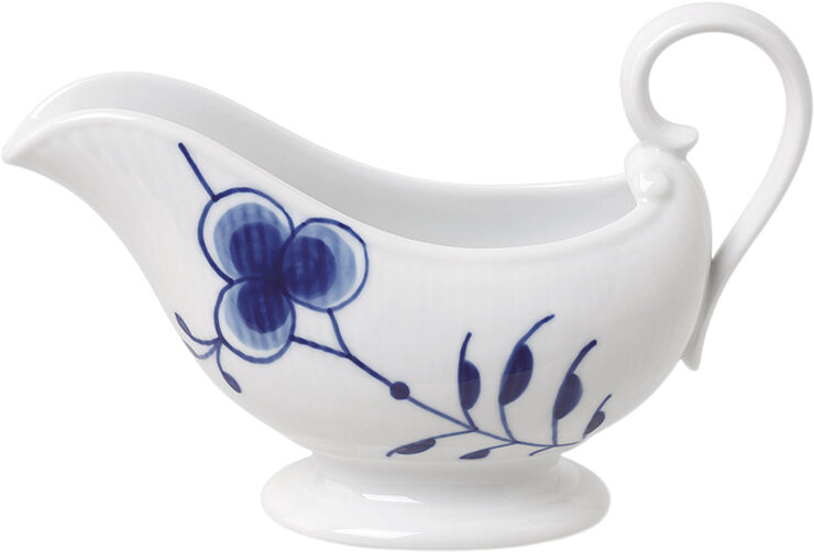 Royal Copenhagen Blå Mega Riflet sovsekande 37 cl Hvid