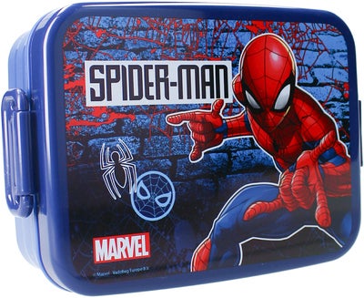 Marvel Spider-Man Matboks Let's Eat!, Navy
