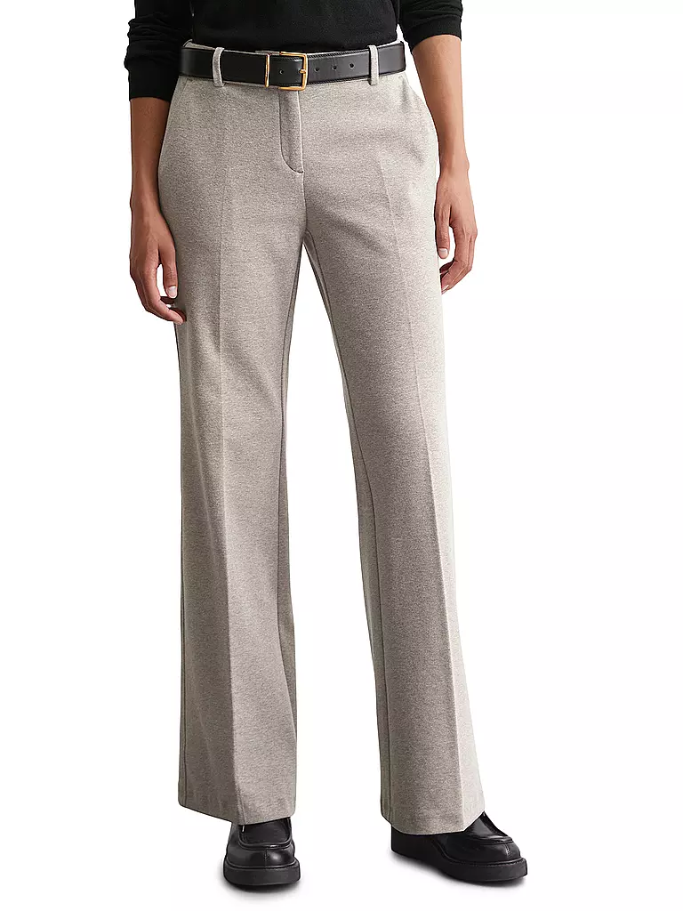 MARC O'POLO Hose Flared Fit braun