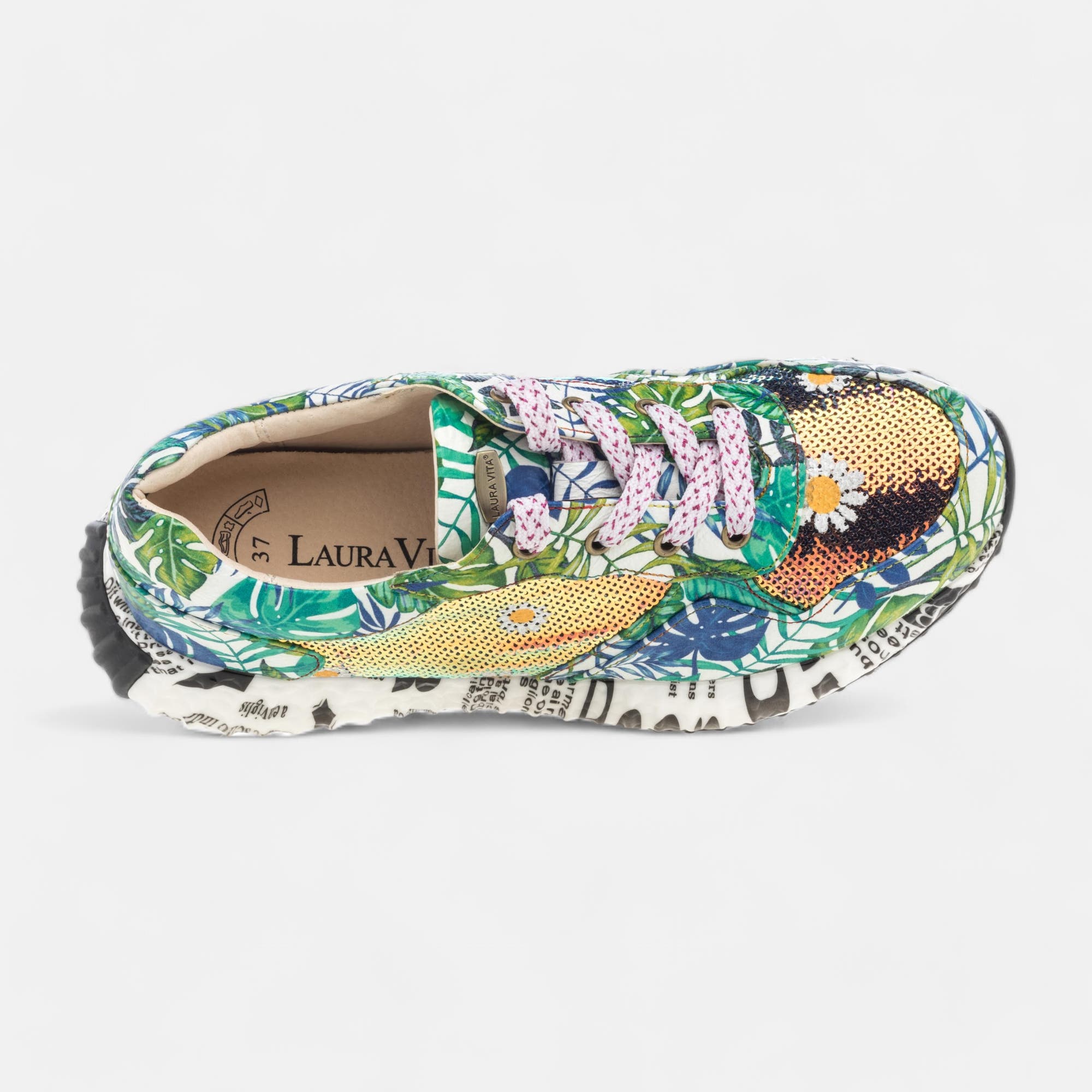 Baskets basses Femme vert